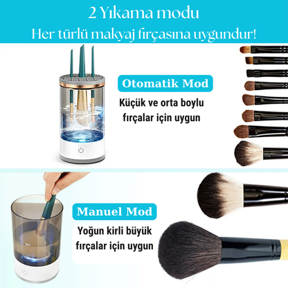 Makyaj Fırçası Temizleme Makinesi
